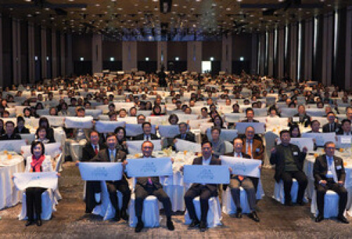 2025년 한국 CBMC 신년하례회 현장. 