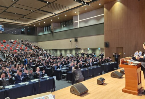 군선교대회 현장. 이사장 김삼환목사 ⓒ데일리굿뉴스