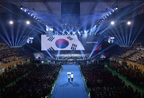 강릉 세계합창대회 개막식.		사진출처=세계합창대회 조직위원회